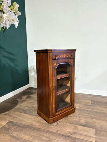 Victorian Rosewood Music Cabinet