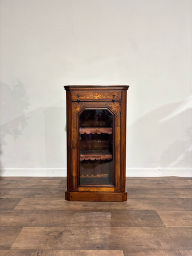 Victorian Rosewood Music Cabinet