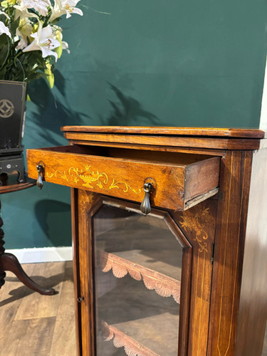 Victorian Rosewood Music Cabinet