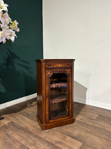 Victorian Rosewood Music Cabinet