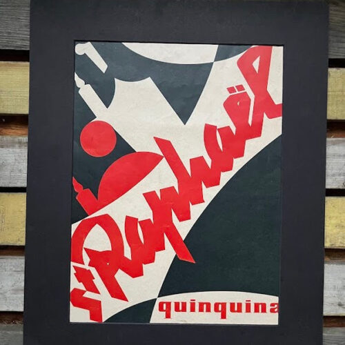 Vintage Advertising Print - Quinquina Vermouth, St Raphael, France, 1953