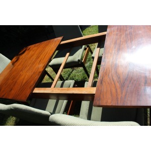 Mid Century Rosewood Dining Table and Chairs by Robert Heritage for Archie Shine