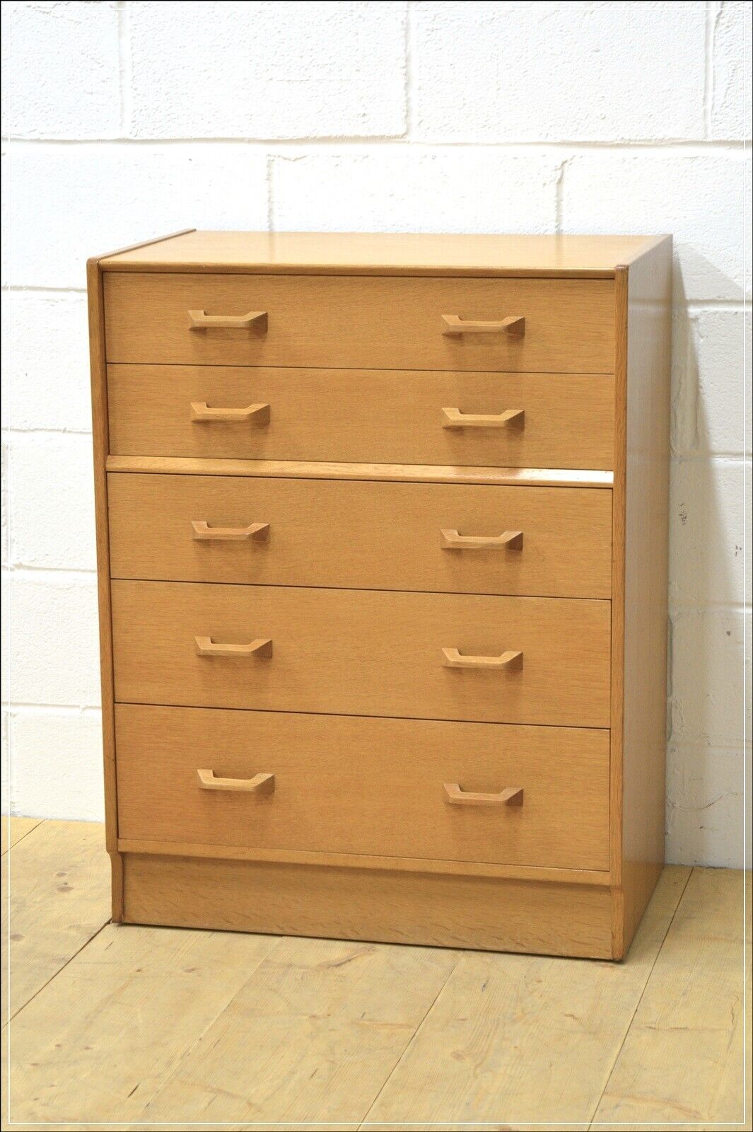vintage chest of drawers G Plan E Gomme light oak mid century danish DELIVERY