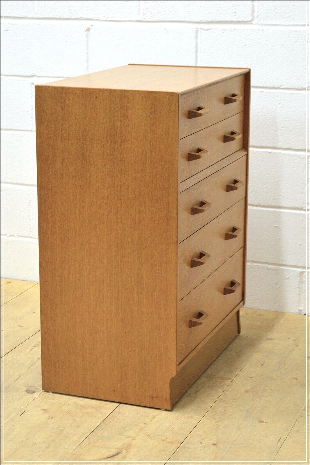 vintage chest of drawers G Plan E Gomme light oak mid century danish DELIVERY