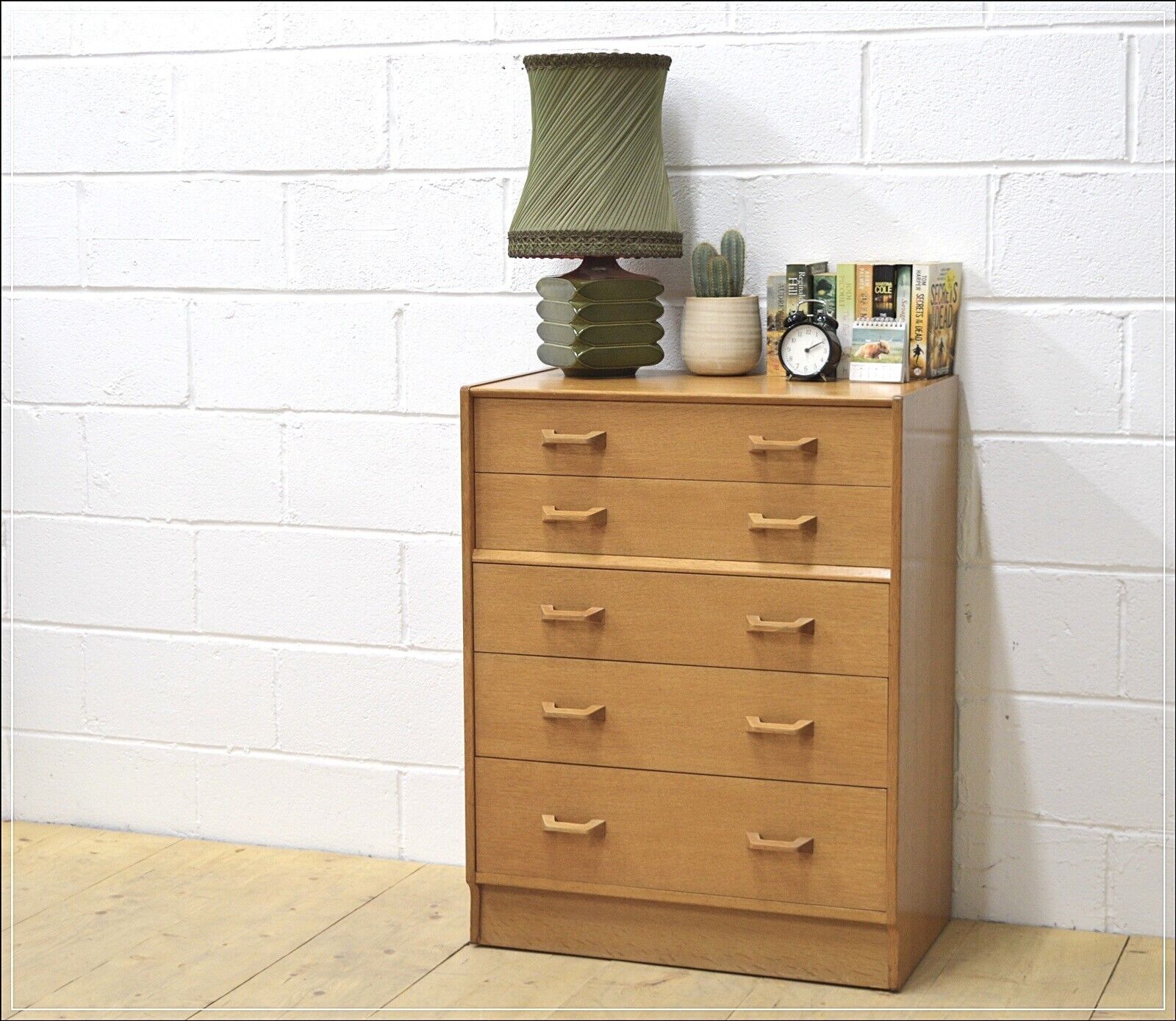vintage chest of drawers G Plan E Gomme light oak mid century danish DELIVERY