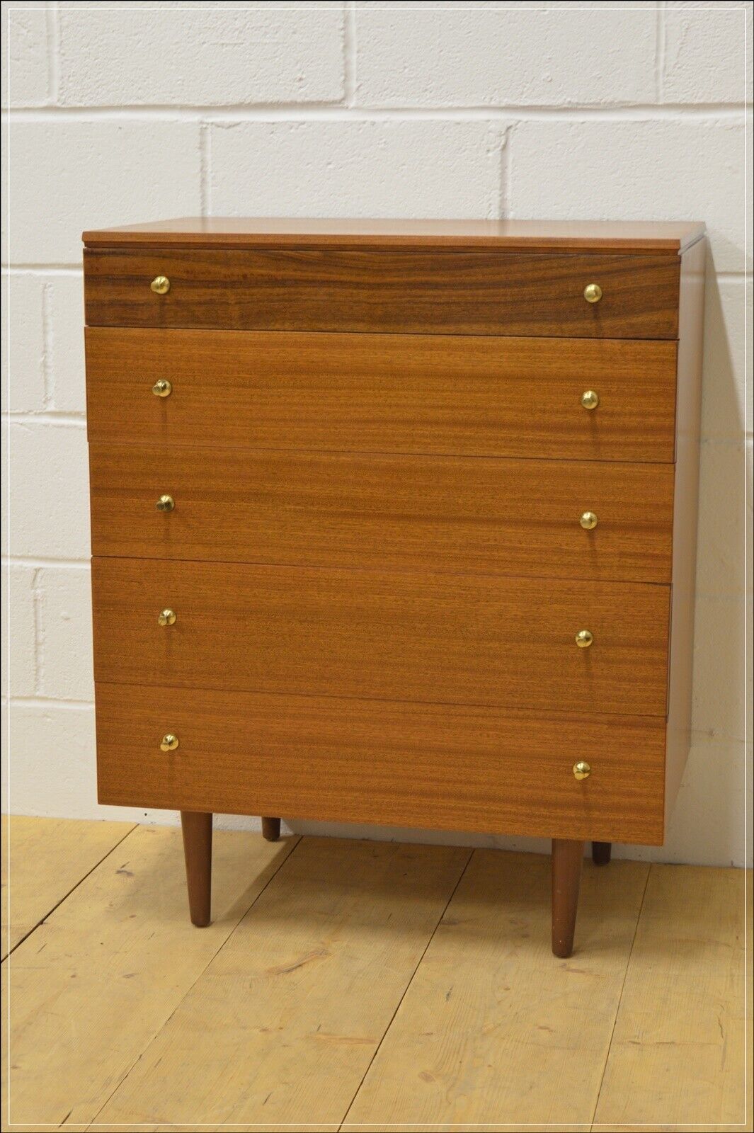 vintage chest of drawers teak by Wrighton mid century danish design DELIVERY