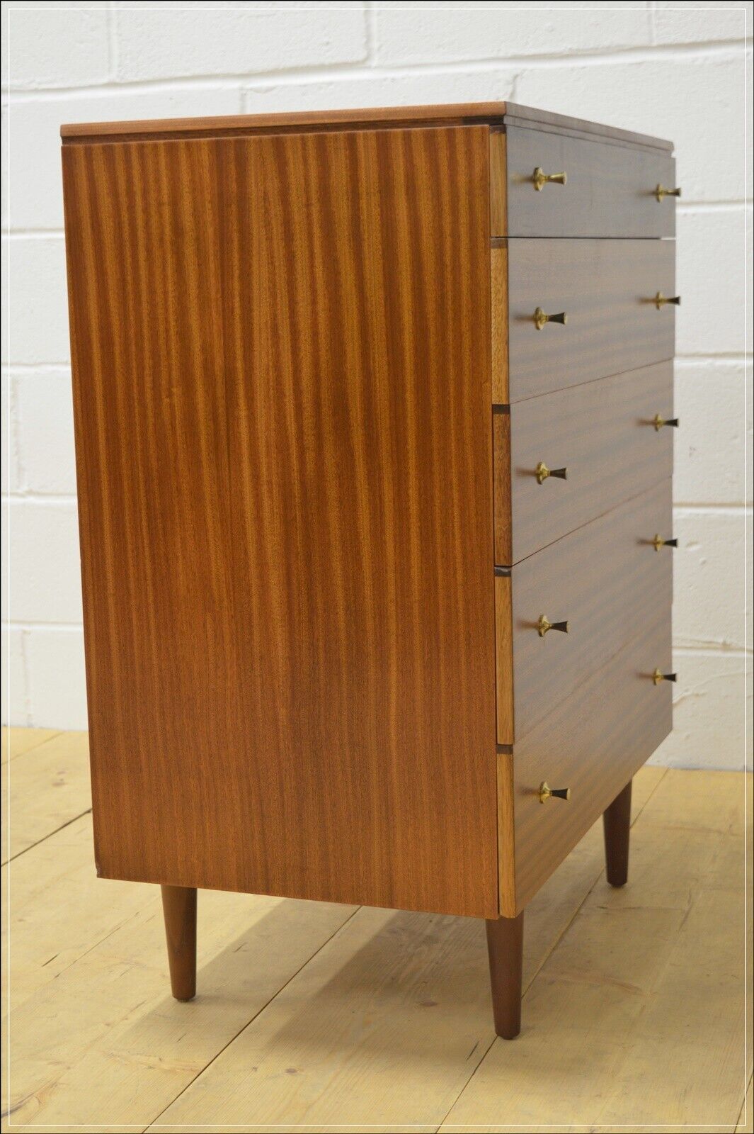 vintage chest of drawers teak by Wrighton mid century danish design DELIVERY