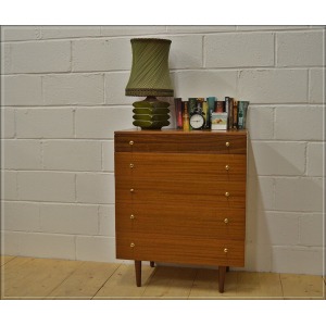 vintage chest of drawers teak by Wrighton mid century danish design DELIVERY