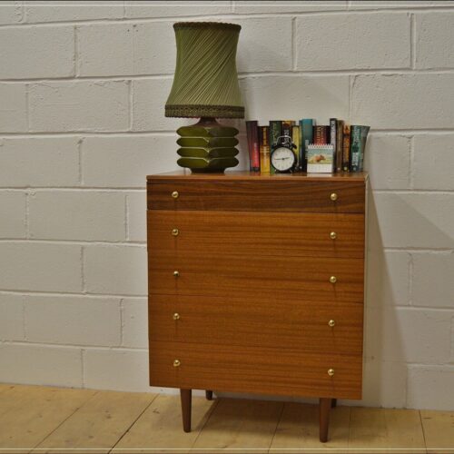 vintage chest of drawers teak by Wrighton mid century danish design DELIVERY