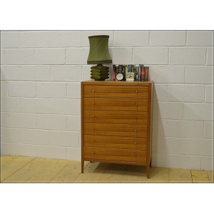 vintage chest of drawers teak Loughborough Furnitur mid century danish DELIVERY