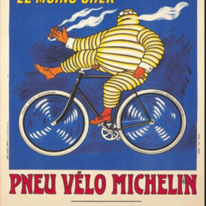 Vintage Michelin advertising print M Gazel 1912