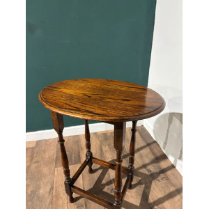 Vintage Oak Window Table