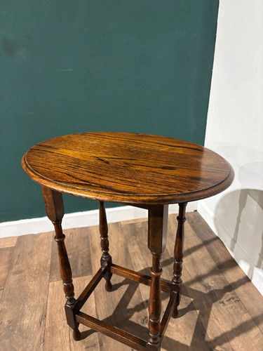 Vintage Oak Window Table