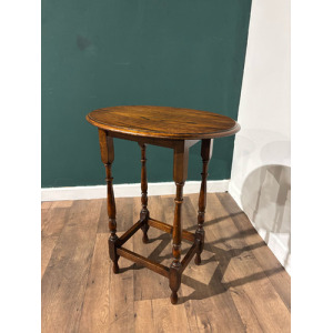 Vintage Oak Window Table