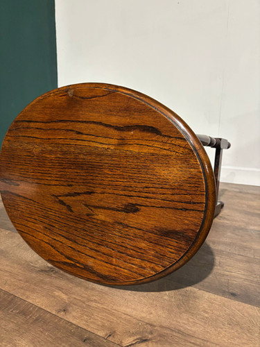 Vintage Oak Window Table