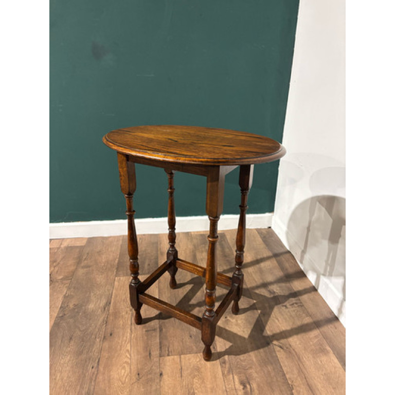 Vintage Oak Window Table