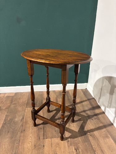 Vintage Oak Window Table