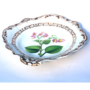 Antique Copeland & Garrett late Spode hand-painted porcelain Dish Bowl 1 C.1840
