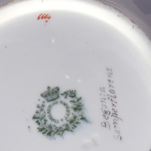 Antique Copeland & Garrett late Spode hand-painted porcelain Dish Bowl 1 C.1840