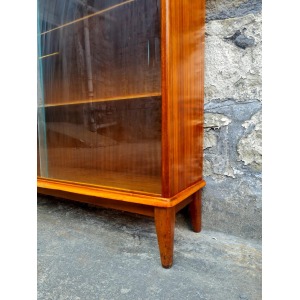 Display Cabinet By McIntosh of Kirkcaldy Scotland Bookcase Shelving Storage Mid Century Vintage Retro Furniture Cupboard Glass Cabinet