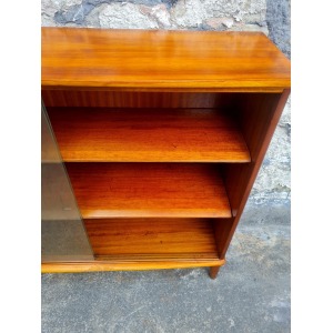 Display Cabinet By McIntosh of Kirkcaldy Scotland Bookcase Shelving Storage Mid Century Vintage Retro Furniture Cupboard Glass Cabinet