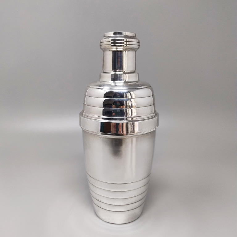 1930s Astonishing Art Deco Cocktail Shaker by Embe. Made in Italy - Image 2