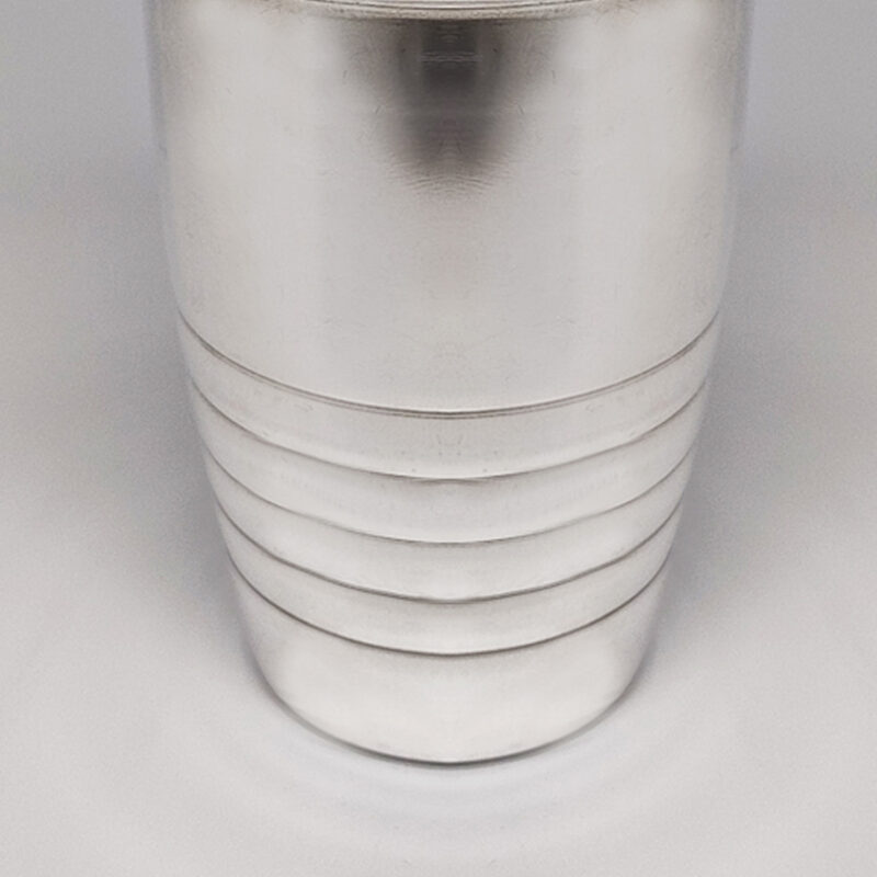 1930s Astonishing Art Deco Cocktail Shaker by Embe. Made in Italy