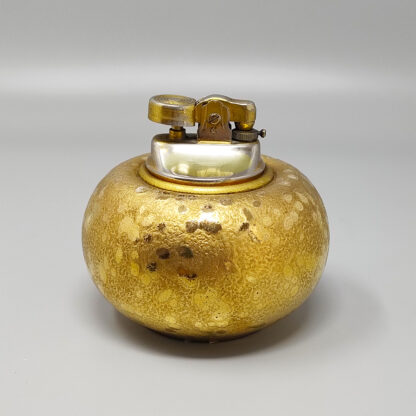 1970s Exquisited Handcrafted Smoking Set in Ceramic and Gold Leaf. Made in italy - Image 4
