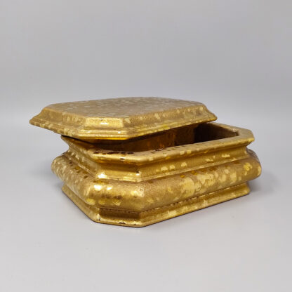 1970s Exquisited Handcrafted Smoking Set in Ceramic and Gold Leaf. Made in italy - Image 10