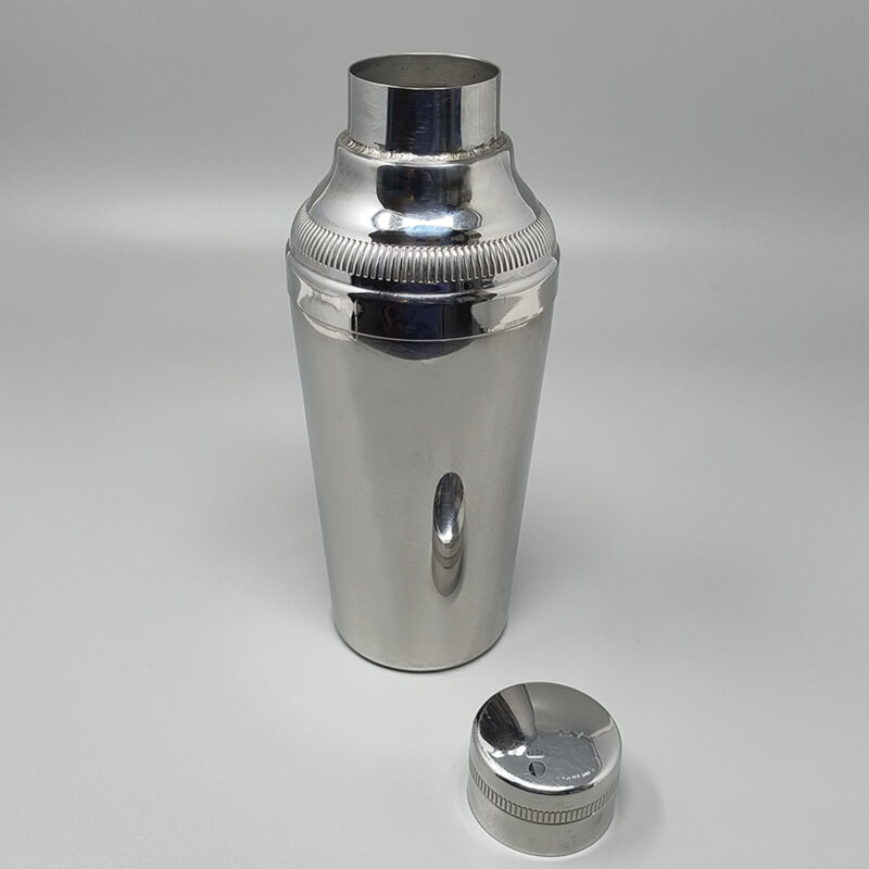 1960s Luxury Handcrafted Cocktail Shaker. Made in Italy