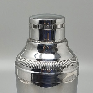 1960s Luxury Handcrafted Cocktail Shaker. Made in Italy
