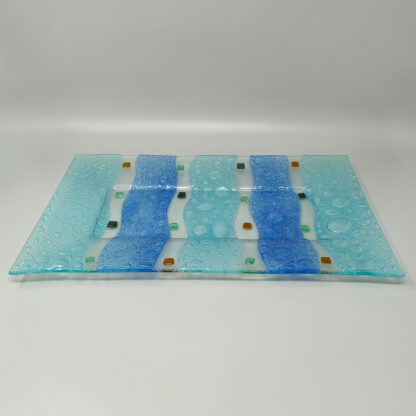 1970s Astonishing Tray By Albatros in Murano Glass. Made in Italy - Image 4