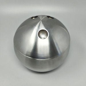 1970s Gorgeous "Bowling" Cocktail Shaker With Ice Bucket Tauma by Guzzini. Made in Italy