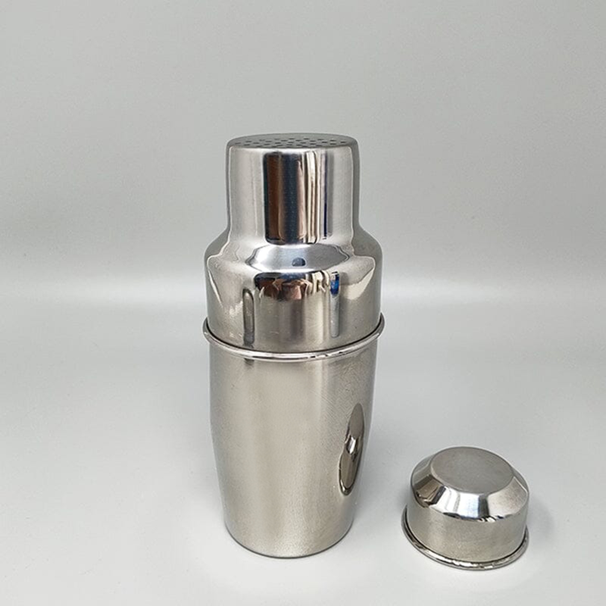 1970s Gorgeous Cocktail Shaker by Pran. Made in Italy