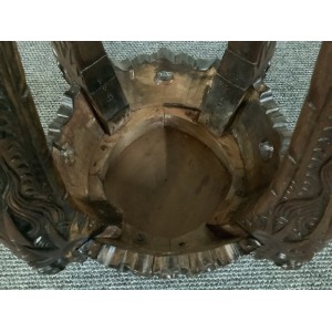 19th Century Chinese Carved Rosewood Plant Stand.