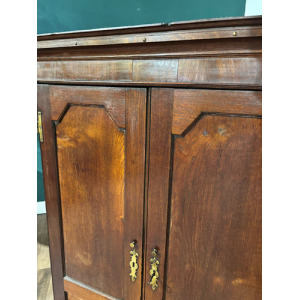 19th Century Mahogany Shelved Corner Cabinet