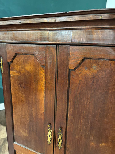 19th Century Mahogany Shelved Corner Cabinet