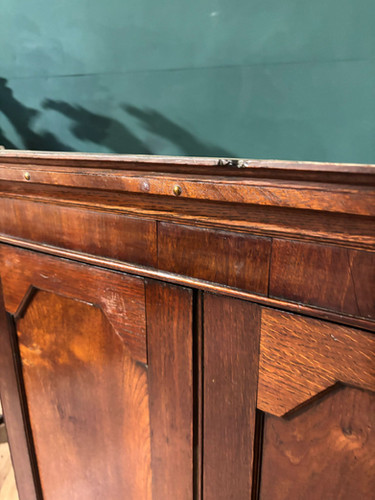 19th Century Mahogany Shelved Corner Cabinet