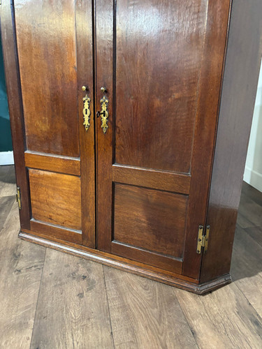 19th Century Mahogany Shelved Corner Cabinet