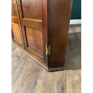 19th Century Mahogany Shelved Corner Cabinet