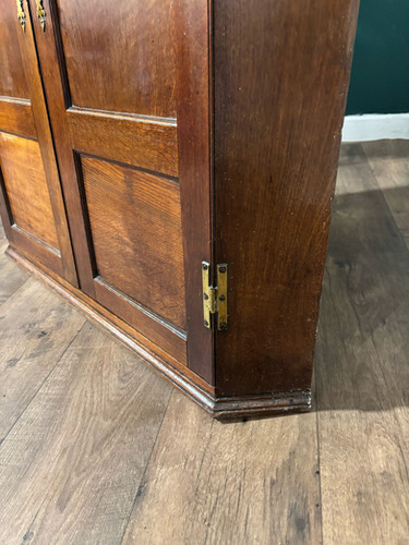 19th Century Mahogany Shelved Corner Cabinet