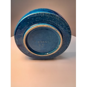 Brutlist Bitossi Cigar Ashtray Or Catchall In Cobalt Blue