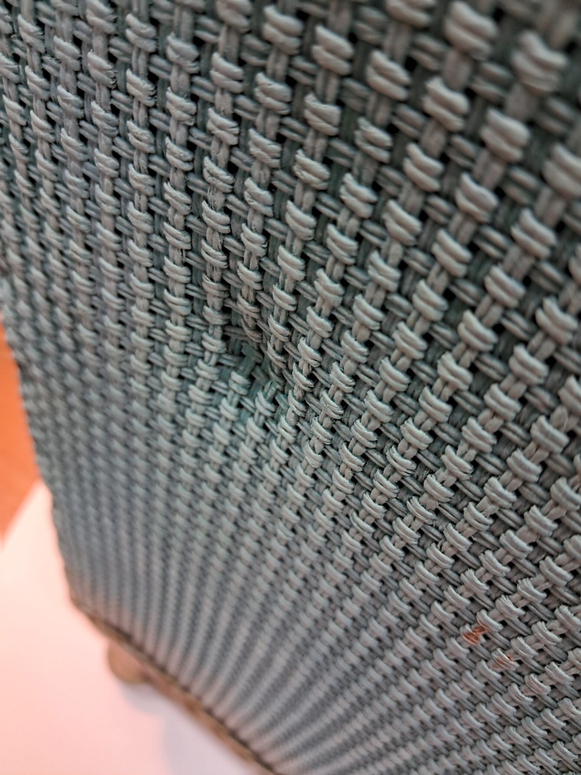 Lloyd Loom laundry basket