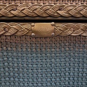 Lloyd Loom laundry basket