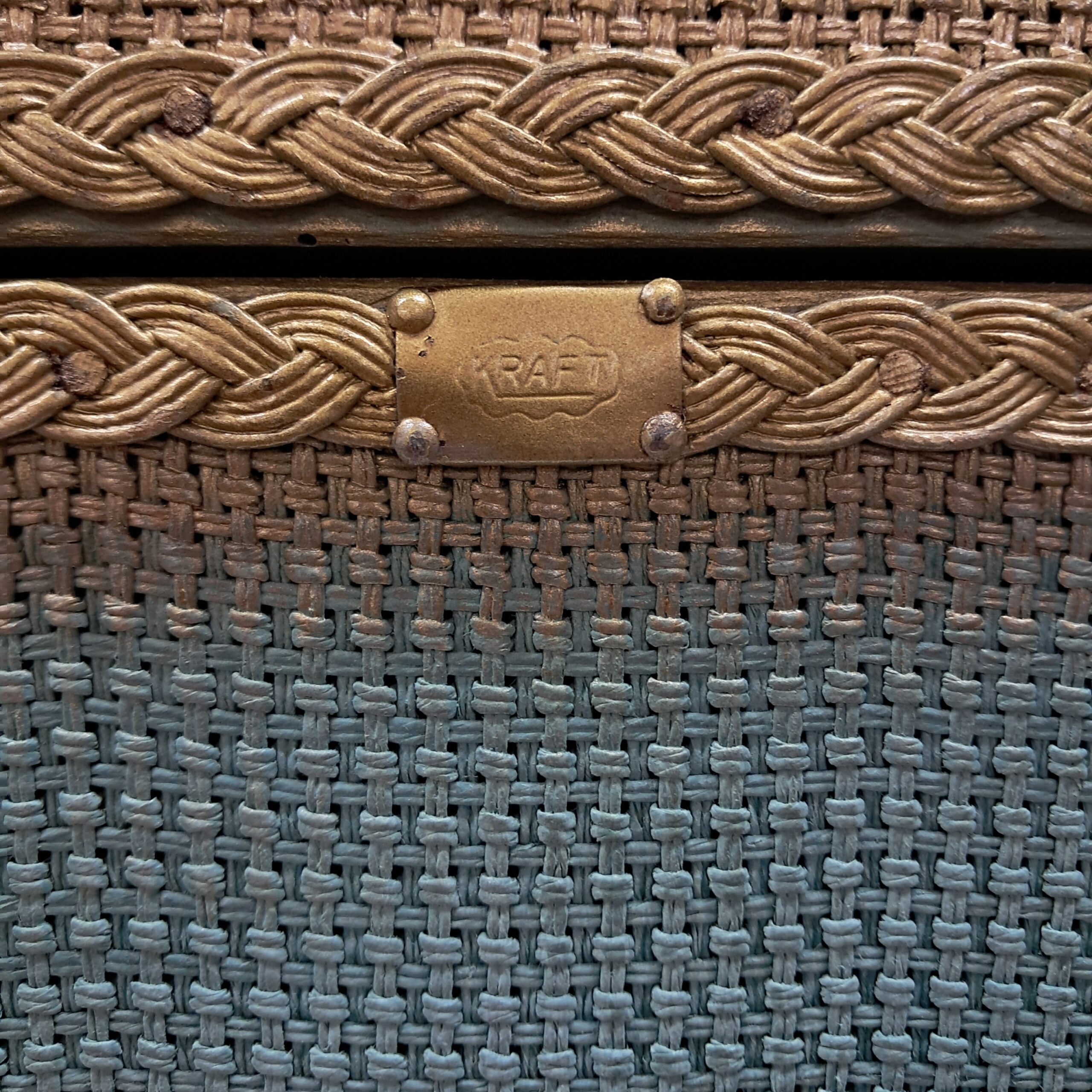 Lloyd Loom laundry basket
