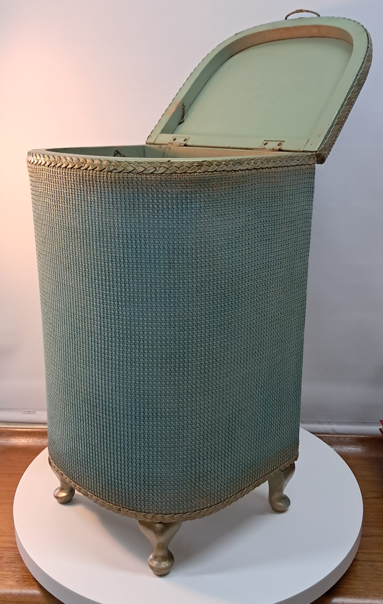 Lloyd Loom laundry basket