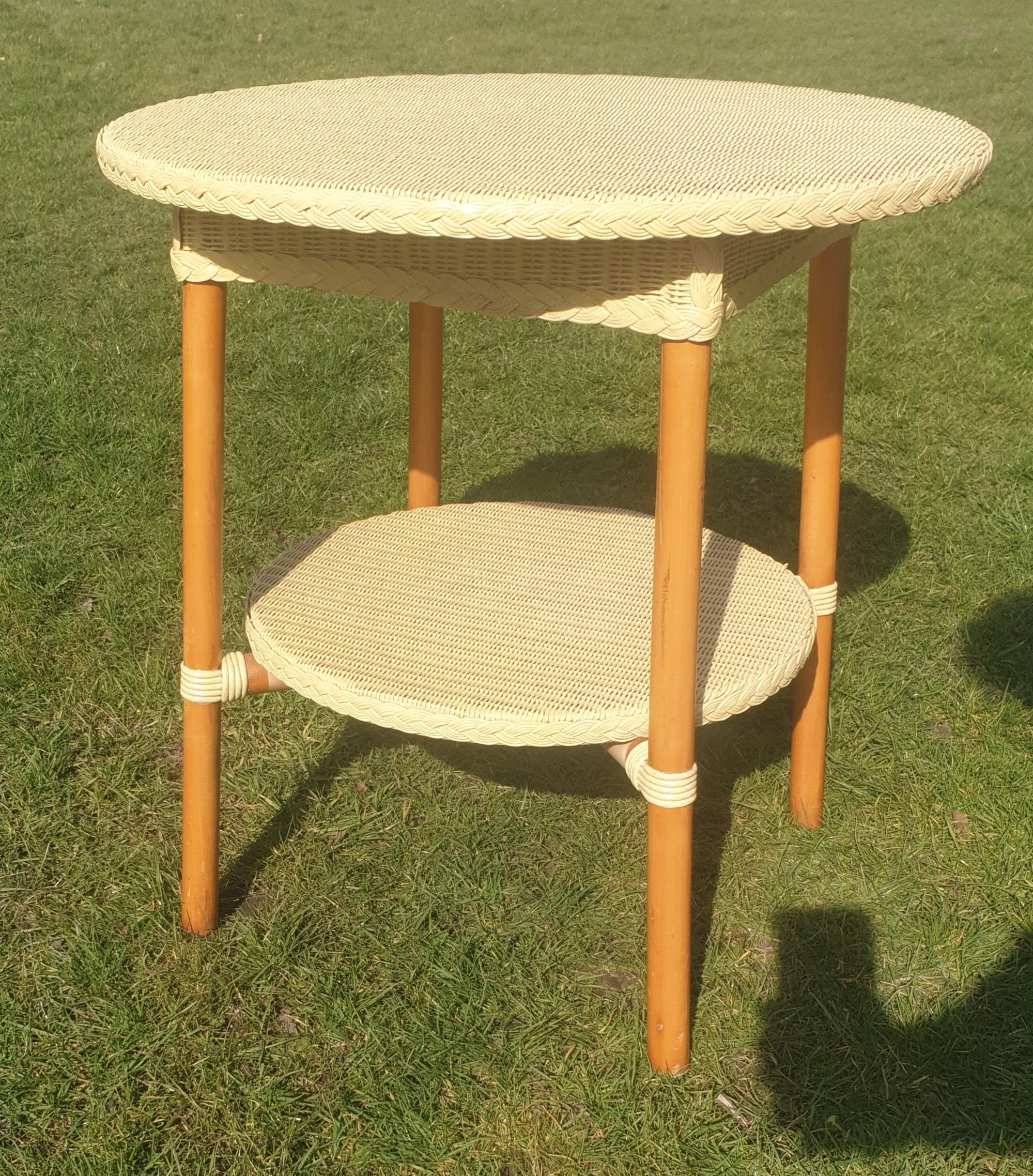 Lloyd Loom Cafe Royal side table