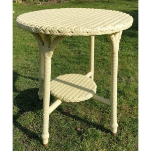Lloyd Loom round side table