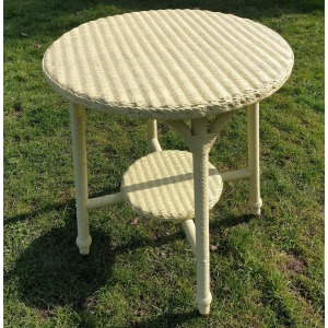 Lloyd Loom round side table