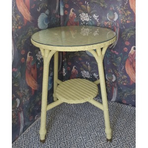 Lloyd Loom round side table